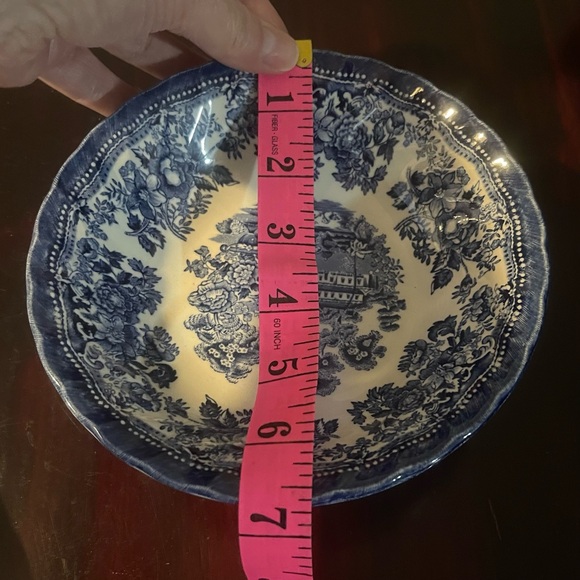 Queens By Churchill Blue Willow Earthenware 9pc Set - Picture 12 of 13